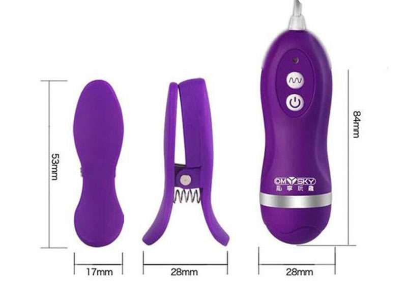 Kích thước máy rung kẹp ti vú Omysky Kích thước máy rung kẹp ti vú Omysky